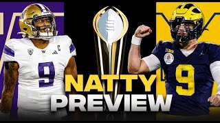 National Championship SUPER PREVIEW No 2 Washington vs No 1 Michigan I PICKS  MORE I CBS Sports [upl. by Leohcin]