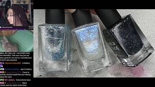 Nail Polish amp Chill  Holo Taco Silent Library  Toppers MSLP Streamed 92524 [upl. by Jennifer]