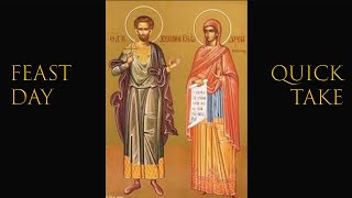 1025 Canonized Couples Sts Daria and Chrysanthus [upl. by Tristam]