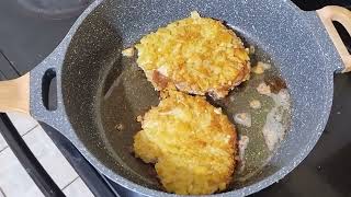 Pork Cutlets breaded with saltines [upl. by Eilahs748]