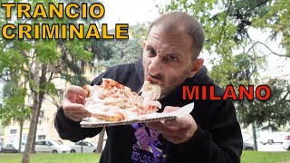 Pizza al trancio criminale BLIGNY Milano [upl. by Nylyoj]