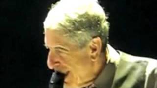 Hallelujah LIVE Leonard Cohen [upl. by Veal]