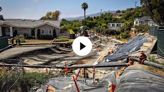 Why homes in this California town are collapsing into the ground  September 6 2024 [upl. by Nomihs117]