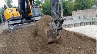 excavator working [upl. by Asiral]