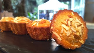 French honey almond financier recipe  almond brown butter cake  bakedwithsanjib [upl. by Douglass]