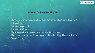 Travel Booking API [upl. by Nahsin858]