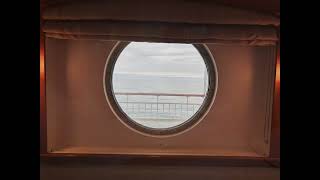 Hurtigruten cabin walkthrough Polar Outside O2D 683 [upl. by Decato]