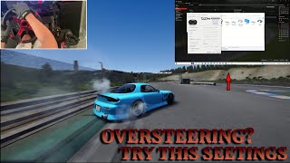 Realistic Assetto corsa FFB DRIFT Settings 2023 Steering Wheel Settings [upl. by Nerrej604]