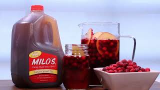 Milos Cranberry Apple Sweet Tea Recipe [upl. by Clare]