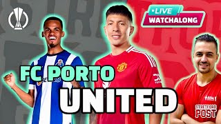 FC PORTO vs MAN UNITED  EUROPA LEAGUE  LIVE WATCHALONG [upl. by Malas737]