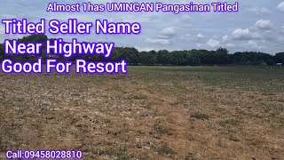 vlog 463 RESIDENTIAL FARMLOT IN UMINGAN PANGASINANGOOD FOR RESORTNEAR HIGHWAY AND MARKET [upl. by Olivia]