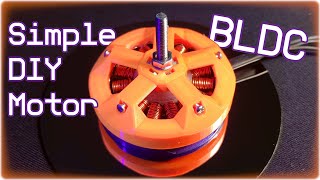 A Simple BLDC Motor Build [upl. by Nbi]