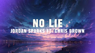 Jordin Sparks No Air Ft Chris Brown  Lyrics [upl. by Yrelav]