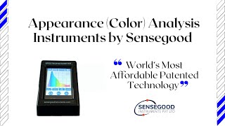 Sensegood Color Spectrophotometer Colorimeter Difference Consistency Matching Measurement Instrument [upl. by Beaulieu]