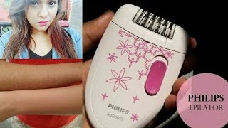 How to epilate facehow to remove hair from your face at homereview and demo of philips epilator [upl. by Petrine]