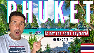 HOW IS PHUKET NOW 🇹🇭 March 2023 THE FUTURE OF PHUKET  THAILAND VLOG [upl. by Esiuqcaj707]