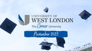 UWL Graduation highlights November 2023  University of West London [upl. by Gianni]