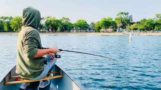 Fishing on Lake Okoboji Iowa [upl. by Yanaton587]