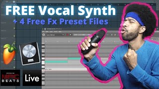 EmVoice One FREE Vocal Synth VST Plugin Review and Demo Plus 4 Free FX Presets [upl. by Gretchen]