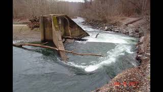 Union Dam Remains  Patapsco River Maryland [upl. by Nyrhtac]