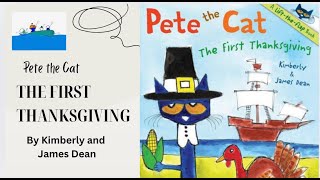 🦃 Doodles Read Along PETE THE CAT The First Thanksgiving 🦃 [upl. by Cyrille548]