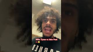 Weakest ish ever shout out Mike for trying tho😂😂💯 miketyson jakepaul boxing netflix [upl. by Adnawal]