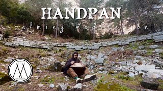 Handpan Music • Meditation in Ancient Theater • Performing by Murat Percussion [upl. by Oine]