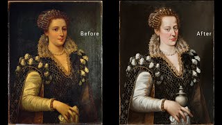 Behind the Scenes The Restoration of Isabella de Medici [upl. by Ardnoik]