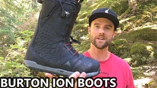 Burton Ion Snowboard Boot Review [upl. by Inalej]