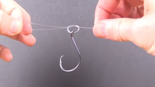 Palomar Knot  Quick Tutorial on How to Tie This Strong Knot [upl. by Ecertak]