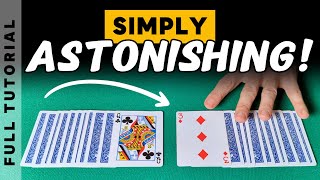 Impossible Coincidence Stunning SelfWorking Card Trick Tutorial [upl. by Eurydice]