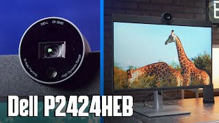 Neobičan ali praktičan  Dell P2424HEB Video Conferencing Monitor [upl. by Naz326]