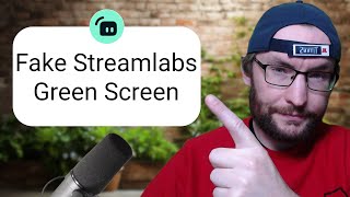 Streamlabs Desktop How to Add a Virtual Green Screen Effect Quickly [upl. by Frodina]