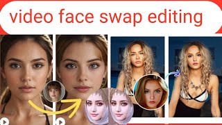 video face swap editing full tutorial inshot kesekre [upl. by Ennyroc]