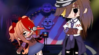 Chipi Chipi Gacha meme FtElizabeth Afton Micheal Afton Circus baby and Scrapbaby [upl. by Ellezig]