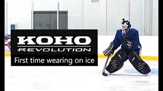 Dream Goalie Set  Using Koho Revolution on the ice for the first time [upl. by Cleaves]