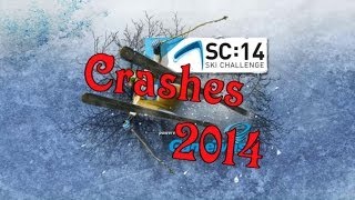 Ski Challenge Crash Video 2014 [upl. by Tiphany]