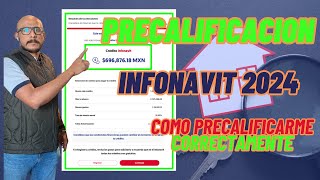 Tutorial Como checar mi precalificacion y puntos infonavit 2024 [upl. by Callan]