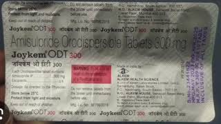 Joykem ODT 300 Tablets Amisulpride Orodispersible Tablets 300 mg [upl. by Maynord]