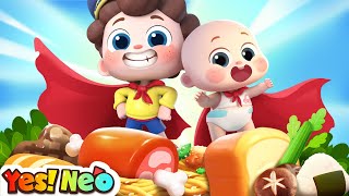 I Love Fruits and Veggies  Yummy Food Machine  Good Habit  Nursery Rhymes amp Kids Songs  Yes Neo [upl. by Blondell853]