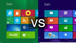 Windows 8 Dev Preview vs RTM [upl. by Lucretia]