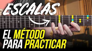 EL MÉTODO IDEAL para TOCAR ESCALAS en GUITARRA [upl. by Timon]