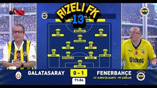 galatasaray 01 FENERBAHÇE  FB TV GOL ANI  19 MAYIS 2024 [upl. by Madalena]