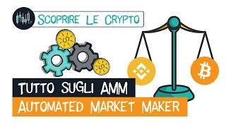 Scoprire le Crypto  Tutto Sugli Automated Market Makers AMM  Animazione  Cryptomatics [upl. by Marl]