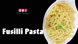 Fusilli Pasta  A delicious fusilli pasta Fusilli pasta with buttercream sauce  Quick Pasta Recipe [upl. by Saleem]