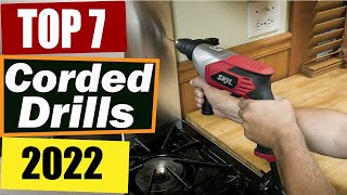 Top 7 Best Corded Drills In 2022 Top Picks Reviews amp Buying Guide [upl. by Macmahon108]