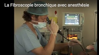 Fibroscopie bronchique avec anesthésie [upl. by Aneetak907]