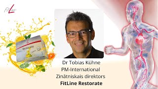 Dr Tobias Kühne par FitLine Restorate LV [upl. by Notgnirrab425]