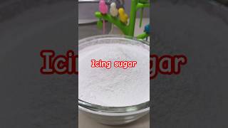 How To Make Icing Sugar At Home 2 ingredients only shorts [upl. by Takeshi]