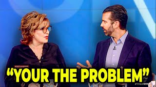 The View Panel TRIGGERED After Trump Jr DESTROYS Them With Facts Live on Air [upl. by Nahsyar414]